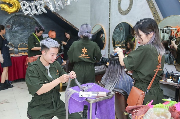 học nghề tóc