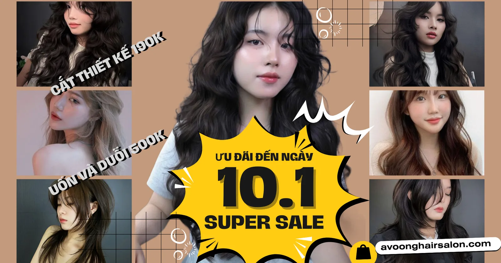 Gói Ưu Đãi Làm Tóc Đón Tết tại A Vòong Hair Salon: Cơ Hội Không Thể Bỏ Lỡ!