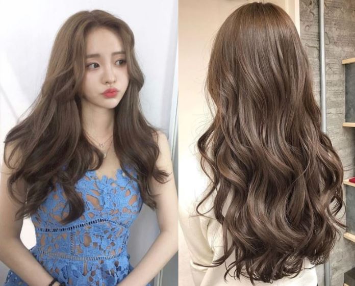 Tóc dài xoăn sóng lớn (Hollywood waves)