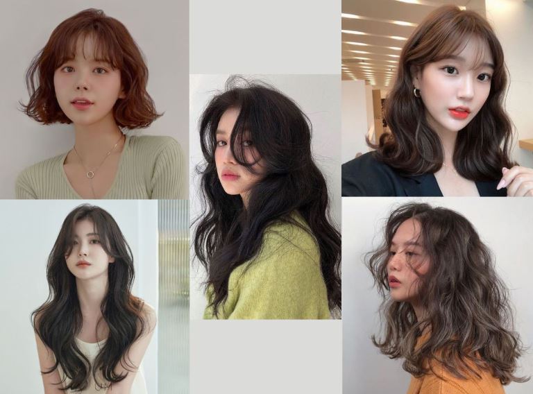 Tóc xoăn xù mì (Curly Bob hoặc Perm Hair)