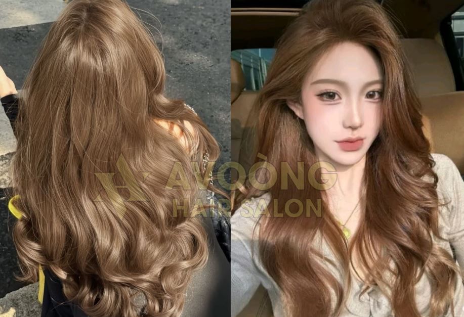 màu nâu ánh be
