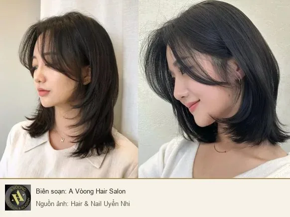 Ảnh mẫu tóc nữ được Hair & Nail Uyển Nhi giới thiệu
