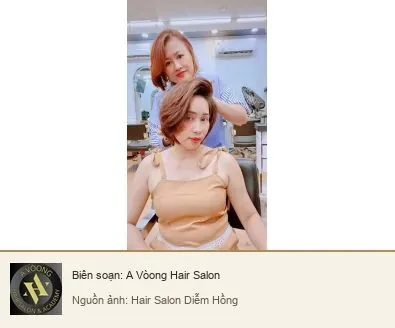Mẫu tóc bob trong danh mục của Hair Salon Diễm Hồng