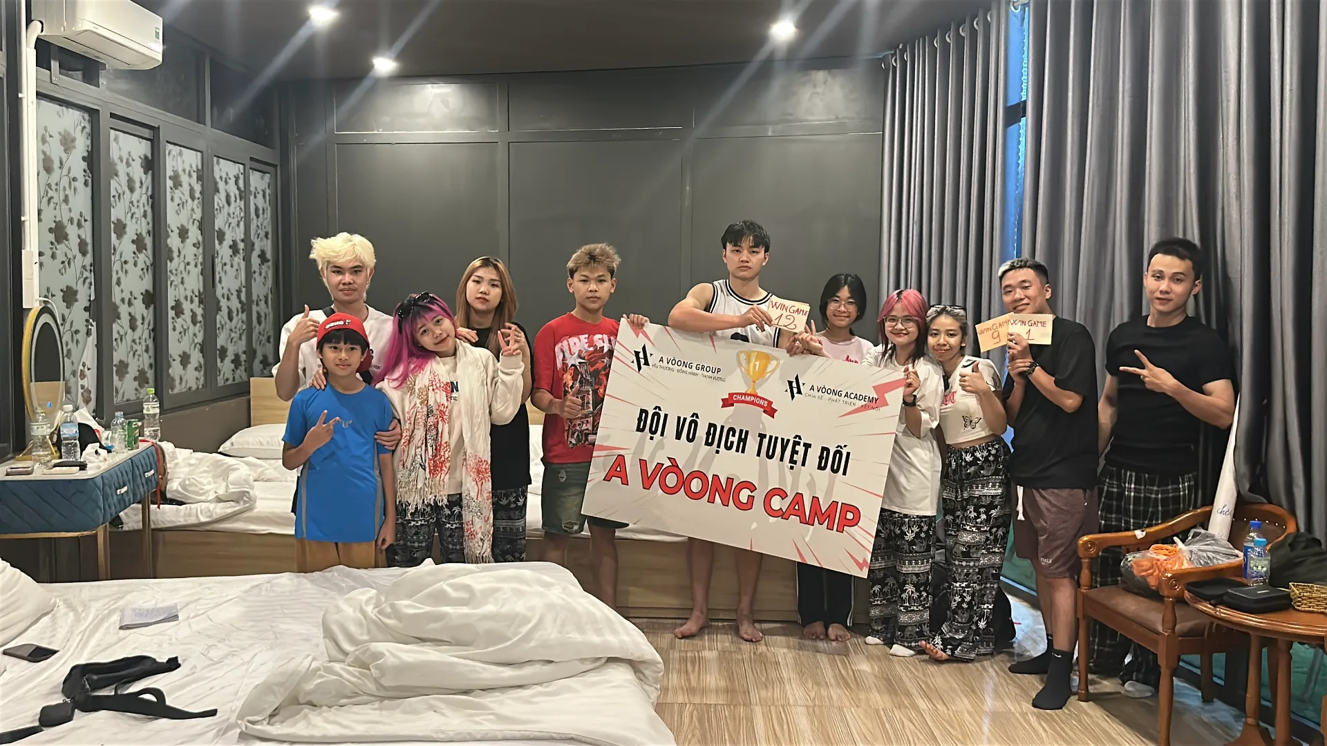 Cơ sở vật chất A Vòong Hair Academy 1