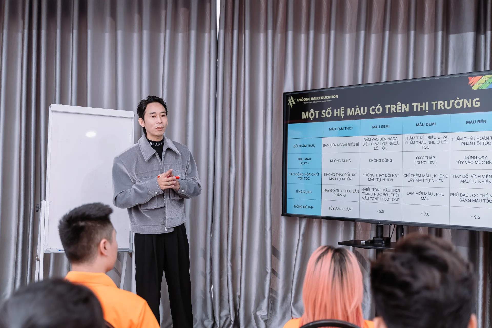 Cơ sở vật chất A Vòong Hair Academy 3