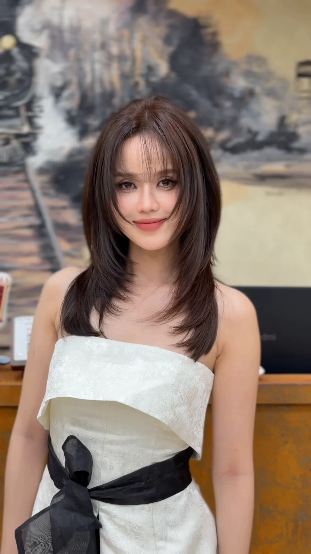 Cắt tóc — kết quả SAU khi làm tại A Vòong Hair Salon Tân Phú