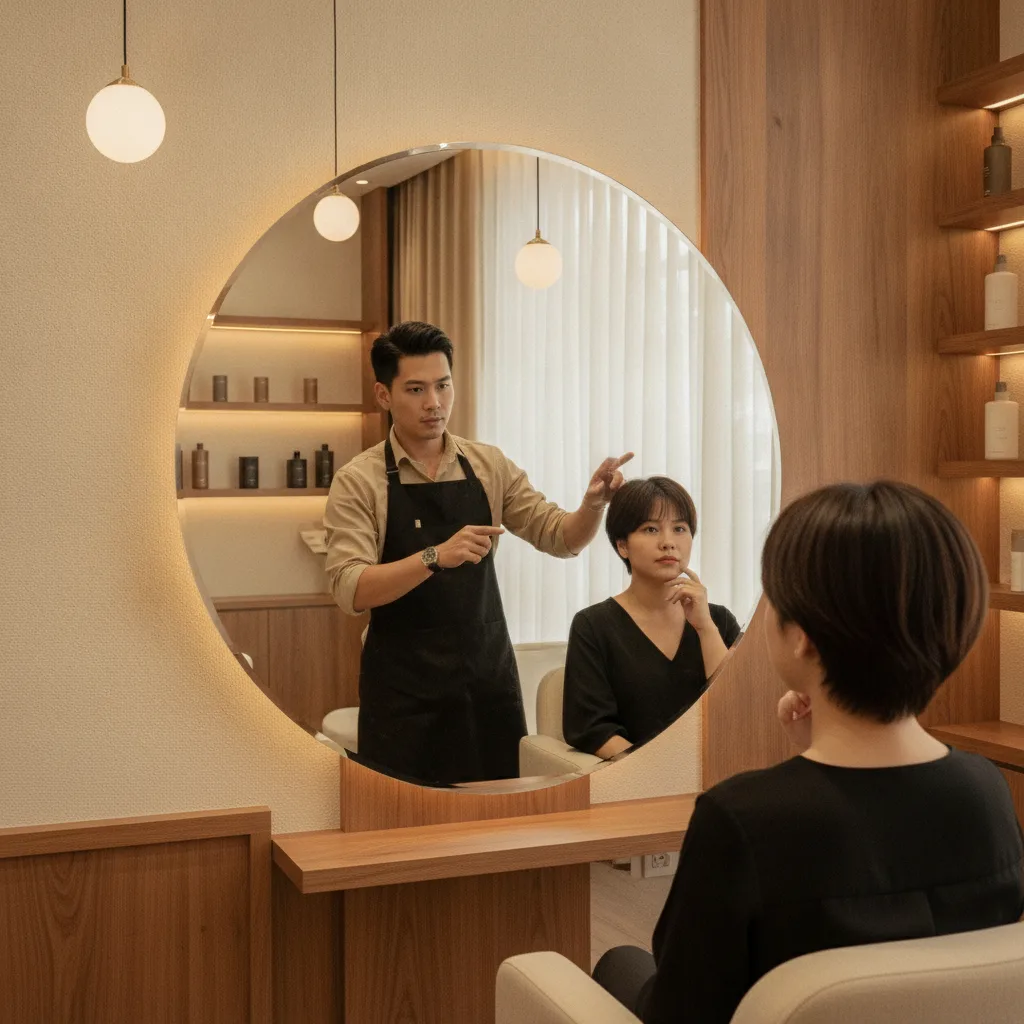 Làm Thế Nào Để Chọn Kiểu Tóc Tém Phù Hợp Nhất Với Gương Mặt Tròn Của Bạn?