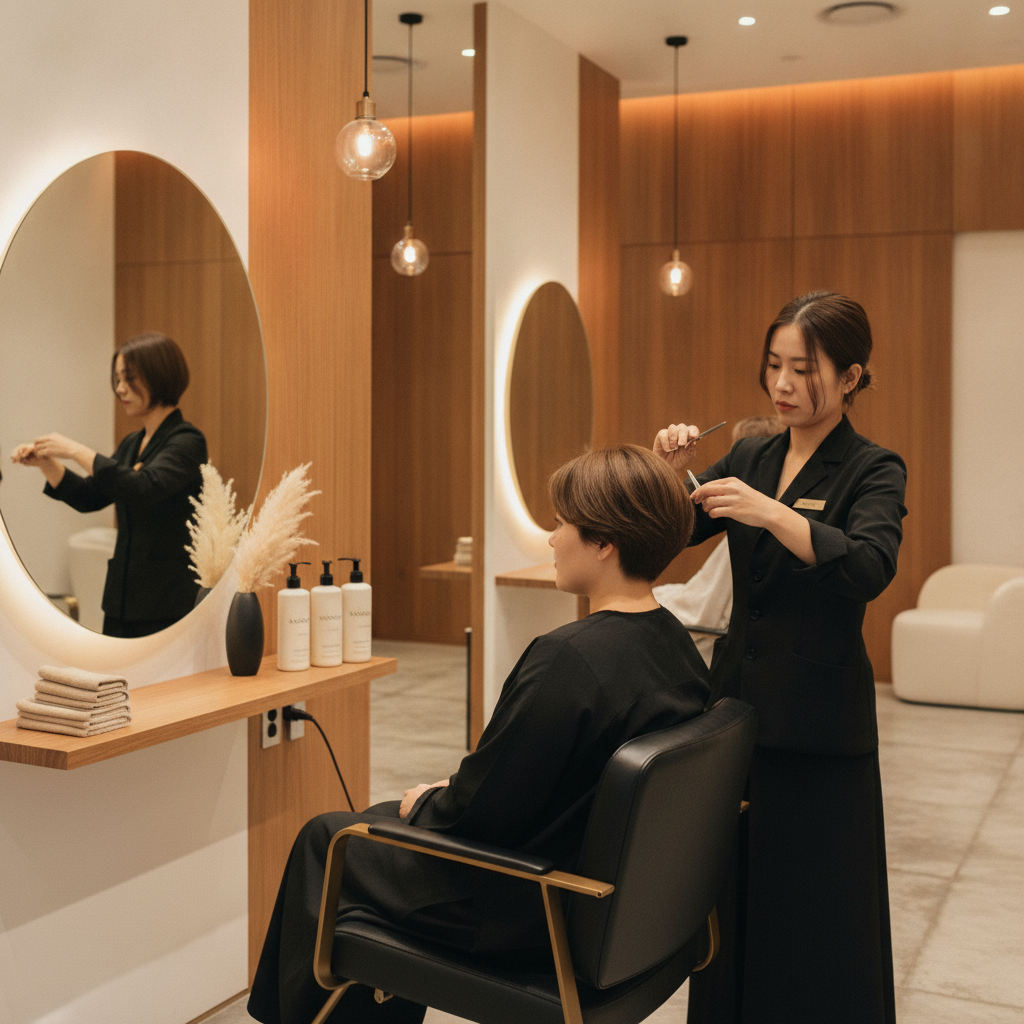 5 Kiểu Tóc Tém Đẹp Dành Cho Gương Mặt Tròn: Bí Quyết Lột Xác Tại A Vòong Hair Salon