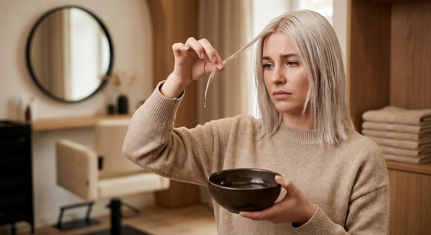 Tại sao tóc tẩy lại dễ gãy rụng khi ướt?