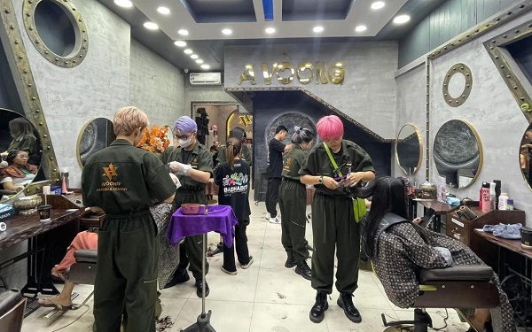 Địa chỉ dạy làm tóc uy tín hiện nay - A Vòong Hair Salon