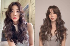 Tóc dài uốn sóng nước (Wavy Long Hair)