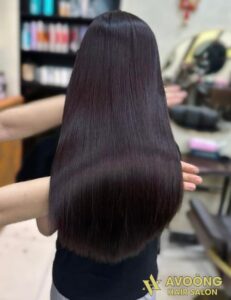 Dịch vụ phục hồi và duỗi tóc thẳng tự nhiên tại A Voòng Hair Salon