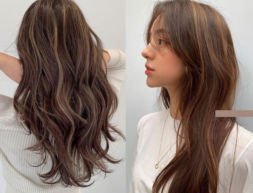 Nâu tây highlight nhẹ