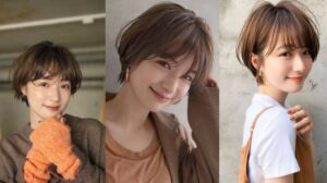 tóc bob/lob nâu lạnh