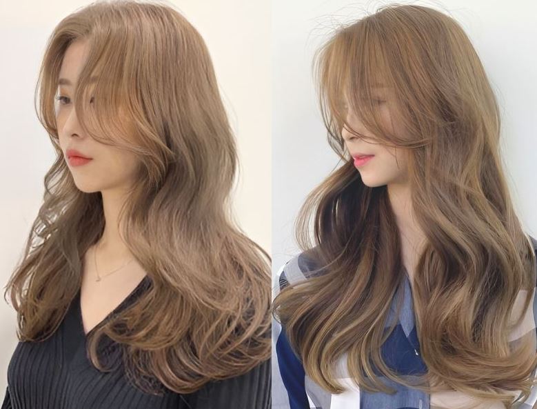 tóc màu nâu lạnh