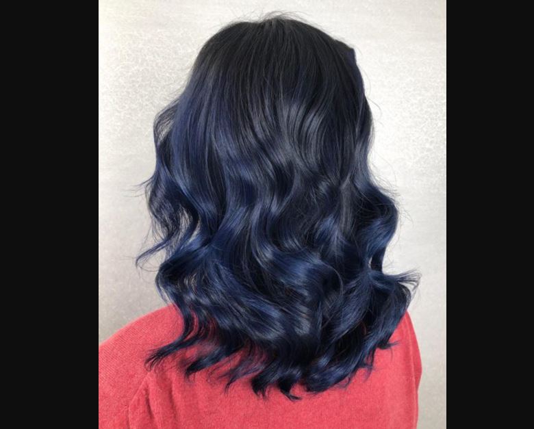 xanh than ombre đen