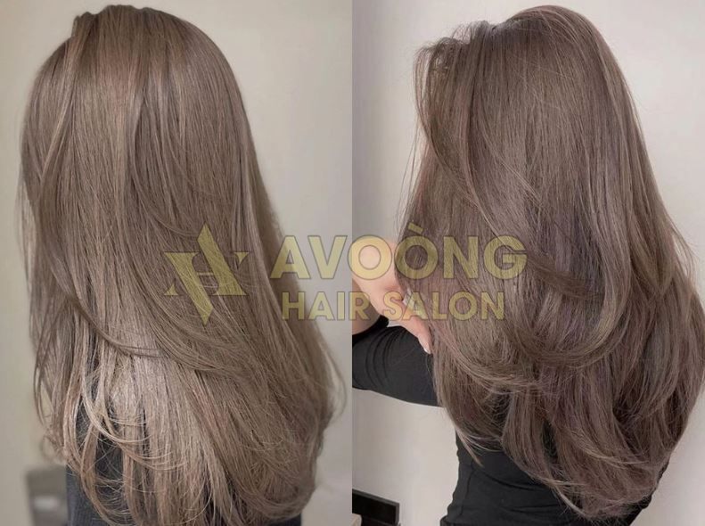 màu nâu khói nhẹ